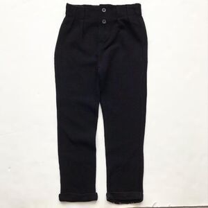 Zara black textured high waisted pants  EUC 10Y